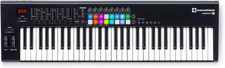 Piano MIDI Novation de 61 teclas